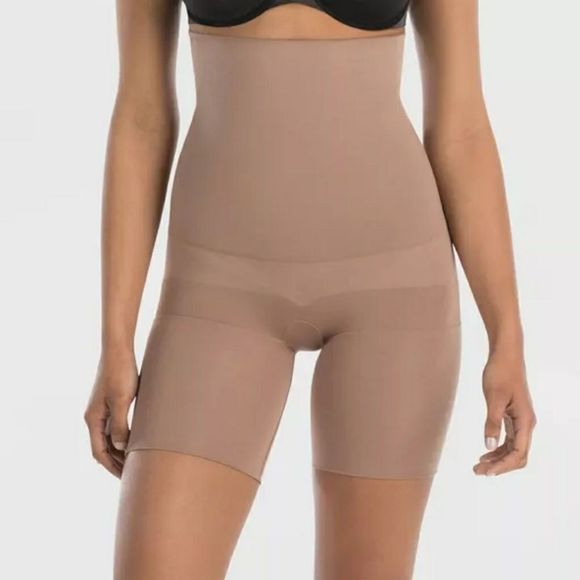 Spanx Women's Shaping High Waist Short Maximum con - Picture 2 of 7